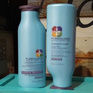 PUREOLOGY SHAMPOO & CONDITIONER (strength cure)